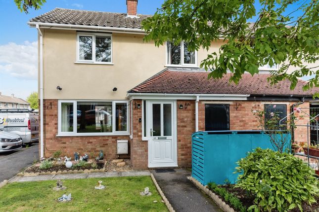 Thumbnail End terrace house for sale in Parker Road, Wittering, Peterborough