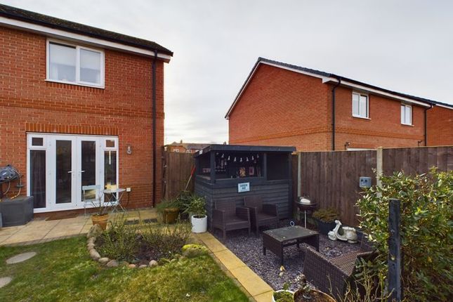 Semi-detached house for sale in Garland Place, Shifnal, Shropshire.