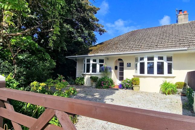 Thumbnail Semi-detached bungalow for sale in Hea Corner, Heamoor, Penzance