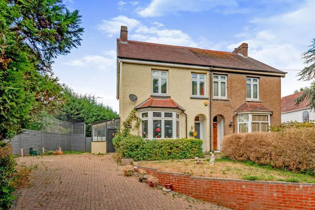 Thumbnail Semi-detached house for sale in Battlebridge Lane, Merstham, Redhill