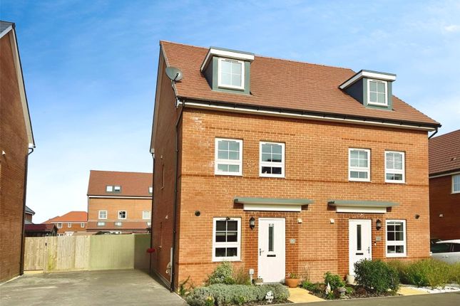 Thumbnail Semi-detached house for sale in Campbell Drive, Eastbourne, East Sussex