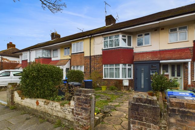 Thumbnail Terraced house to rent in Cranleigh Road, Worthing