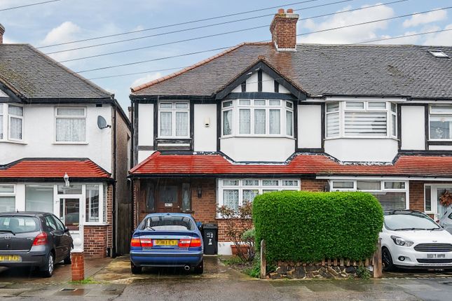 Thumbnail End terrace house for sale in Greenwood Road, Mitcham