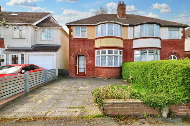 Thumbnail Semi-detached house for sale in Beechwood Avenue, Wednesfield, Wolverhampton