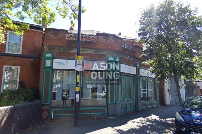 Retail premises to let in Alcester Road, Birmingham