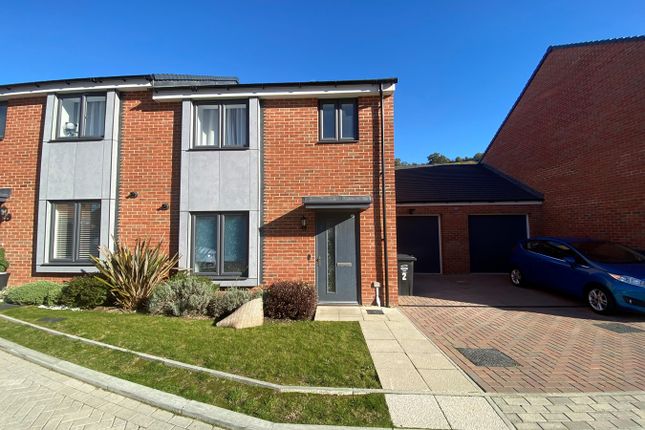 Thumbnail Semi-detached house for sale in Danzey Close, Ebbsfleet Valley, Swanscombe