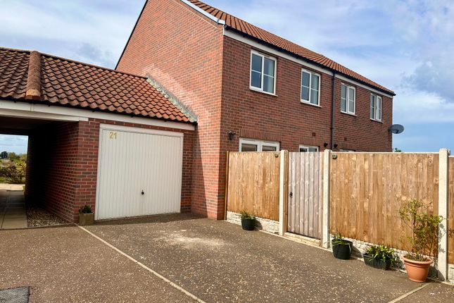 Semi-detached house for sale in Browston Lane, Bradwell, Great Yarmouth