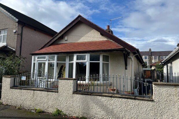 Thumbnail Bungalow to rent in Regent Park Avenue, Morecambe
