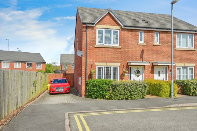 Thumbnail Semi-detached house for sale in Thorntree Lane, Branston, Burton-On-Trent, East Staffordshire