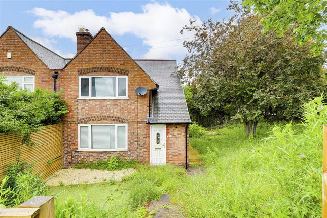 Thumbnail Semi-detached house for sale in Oxton Avenue, Sherwood, Nottinghamshire