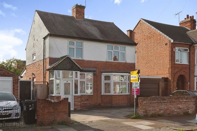 Thumbnail Detached house for sale in Barbara Road, Leicester