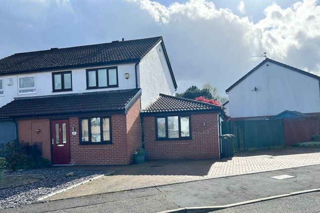 Semi-detached house for sale in Pennyroyal Close, St. Mellons, Cardiff