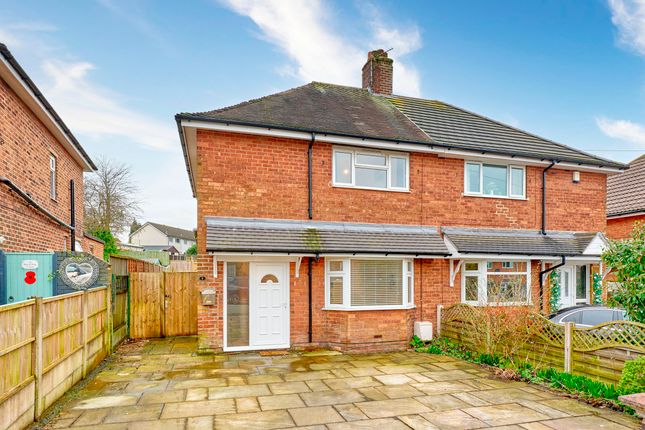 Thumbnail Semi-detached house for sale in Vernon Avenue, Audley, Stoke-On-Trent