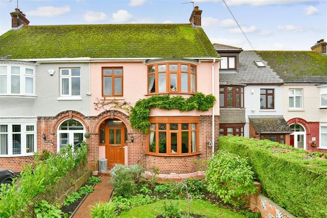 Terraced house for sale in Darland Avenue, Upper Gillingham, Kent