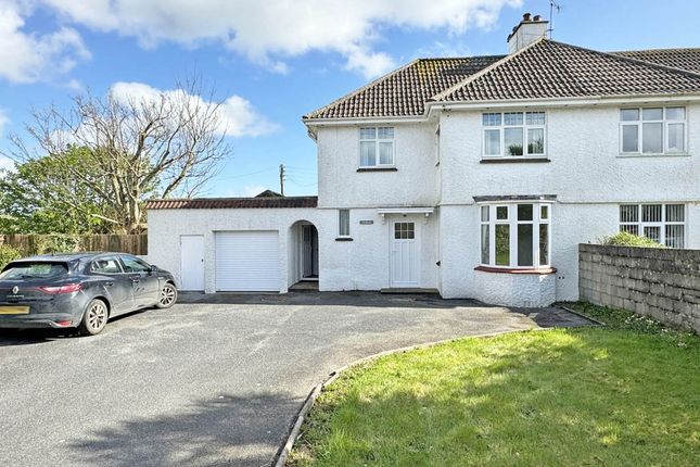 Semi-detached house for sale in Falmouth Road, Helston