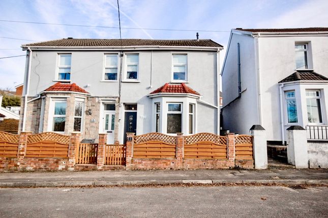 Thumbnail Semi-detached house for sale in New Road, Pengam