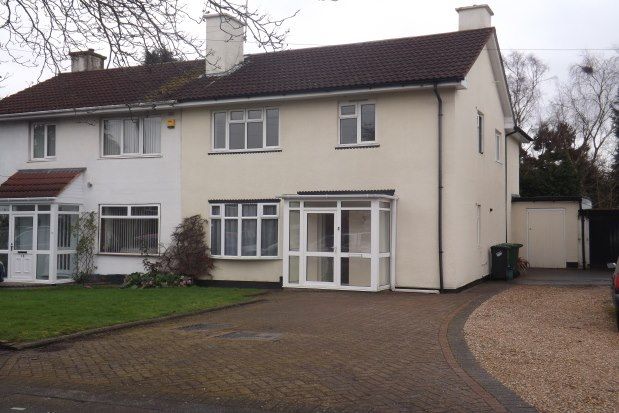 Semi-detached house to rent in Fallowfield Road, Solihull
