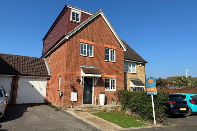 Thumbnail Semi-detached house for sale in Guernsey Way, Ashford, Kent