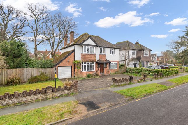 Thumbnail Detached house for sale in Upfield, Horley, Surrey