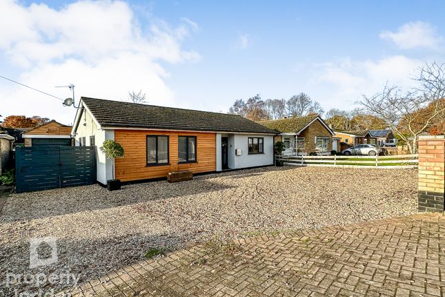 Thumbnail Detached bungalow for sale in Rectory Road, Coltishall, Norwich