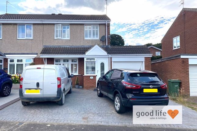 Thumbnail Semi-detached house for sale in Deaconsfield Close, Chapel Garth, Sunderland