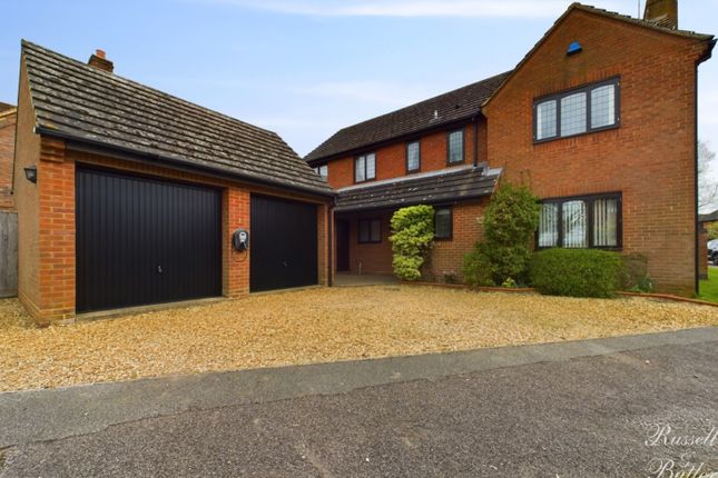 Thumbnail Detached house for sale in Shepperds Close, North Marston, Buckingham