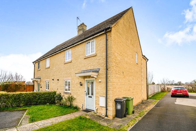 Thumbnail Semi-detached house for sale in Linden Lea, Down Ampney, Cirencester