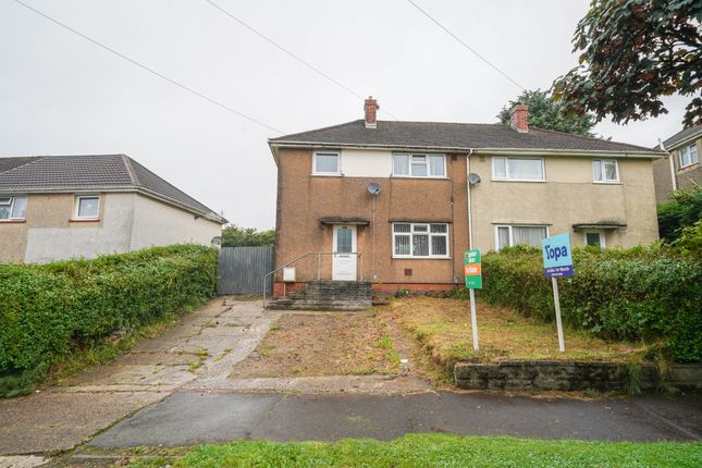 Thumbnail Semi-detached house for sale in Rheidol Avenue, Clase, Swansea