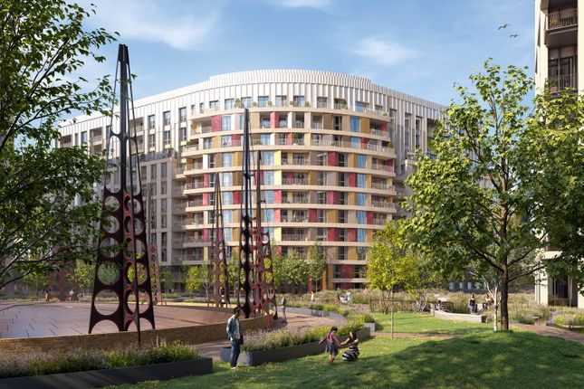 Thumbnail Flat for sale in The Charlton At King's Road Park, London
