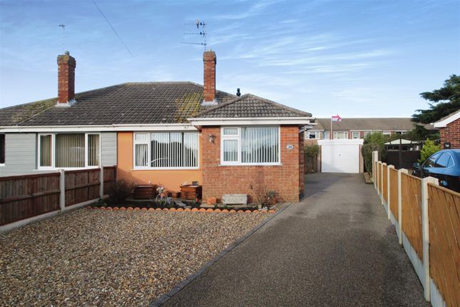 Thumbnail Semi-detached bungalow for sale in Cedar Close, Bradwell, Great Yarmouth