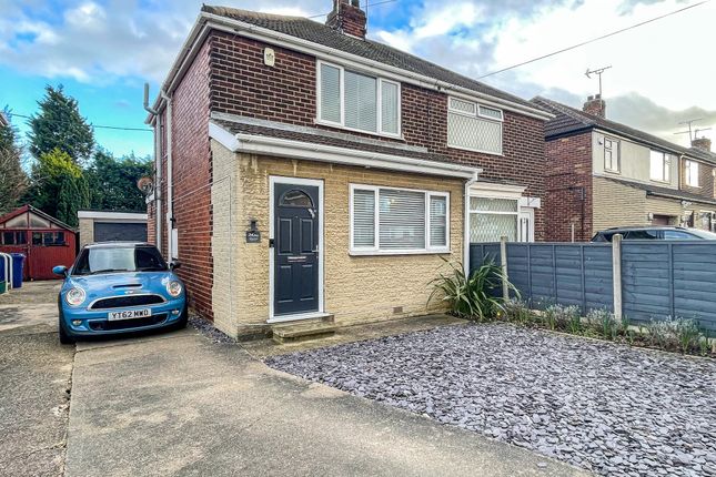 Thumbnail Semi-detached house for sale in Crompton Avenue, Sprotbrough, Doncaster