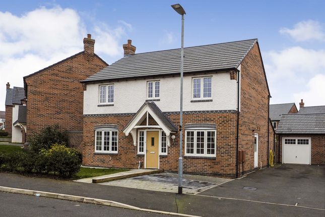 Thumbnail Detached house for sale in Griffin Road, Thringstone, Coalville