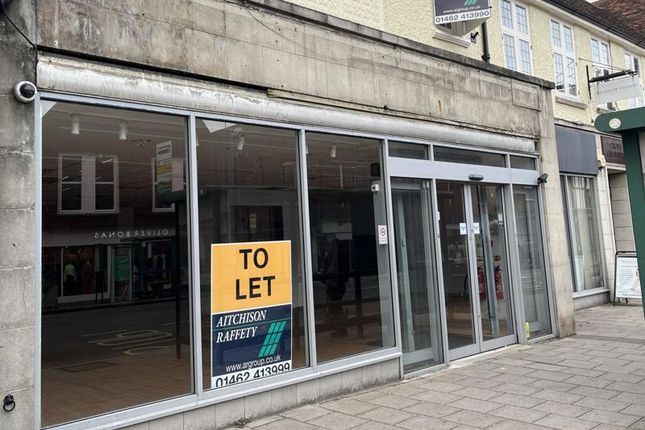Retail premises to let in 11 A/ B Bancroft, Hitchin, Hertfordshire