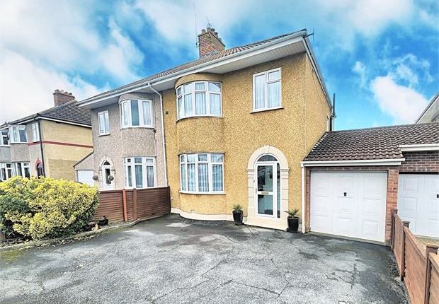 Thumbnail Semi-detached house for sale in Locking Road, Worle, Weston Super Mare, N Somerset.
