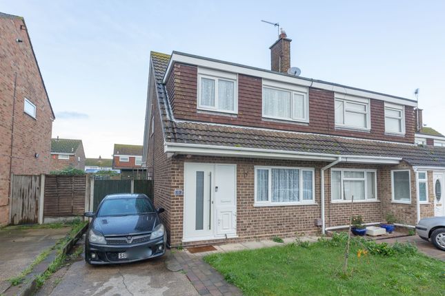 Thumbnail Semi-detached house to rent in Almond Close, Broadstairs