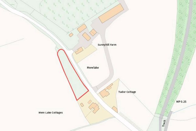 Thumbnail Land for sale in Mere Lake Road, Talke Pits, Stoke-On-Trent