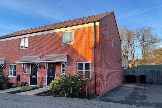 End terrace house for sale in Thistle Way, Witham St. Hughs, Lincoln