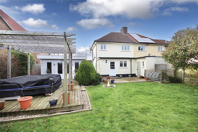 Semi-detached house for sale in Crowcroft Road, Nedging Tye, Ipswich, Suffolk