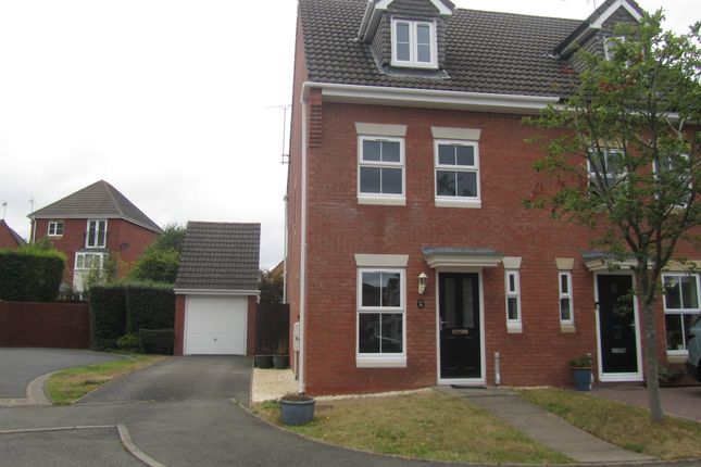 Thumbnail Detached house to rent in Snowdrop Close, Bedworth, Warwickshire