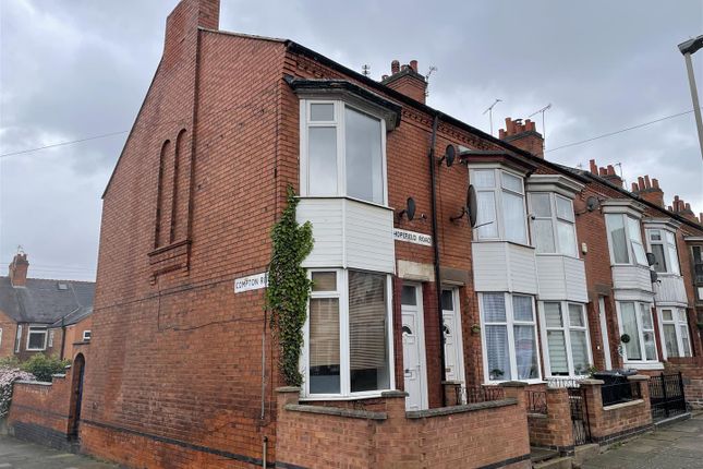 Thumbnail End terrace house for sale in Hopefield Road, Leicester