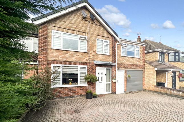 Thumbnail Semi-detached house for sale in Ruskington Drive, Wigston, Leicestershire