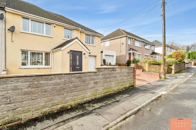 Semi-detached house for sale in Court Road South, Caerphilly