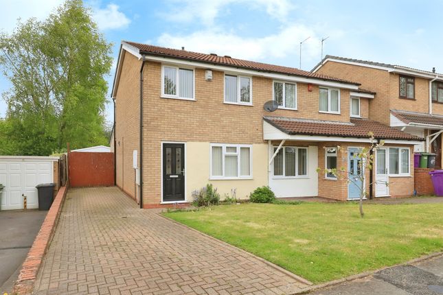 Thumbnail Semi-detached house for sale in Gurnard Close, Coppice Farm, Willenhall