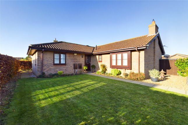 Thumbnail Bungalow for sale in Swallowfields, Upper Caldecote, Biggleswade, Bedfordshire