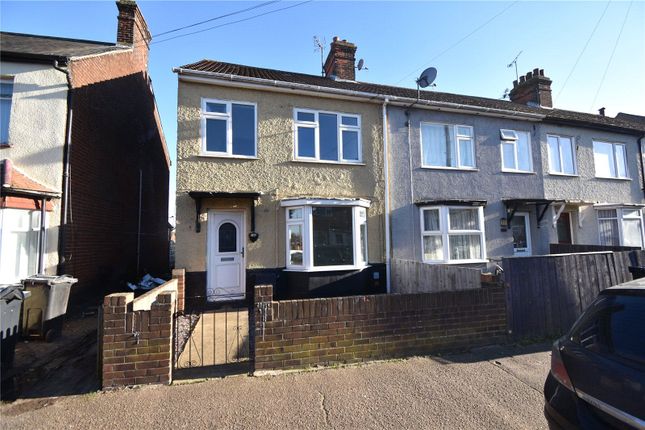 Thumbnail End terrace house to rent in Clarkes Road, Dovercourt, Harwich, Essex