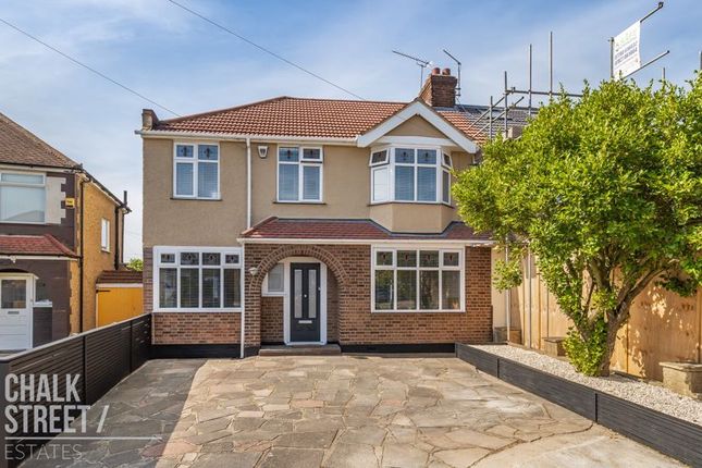 Thumbnail Semi-detached house for sale in Parkside Avenue, Romford
