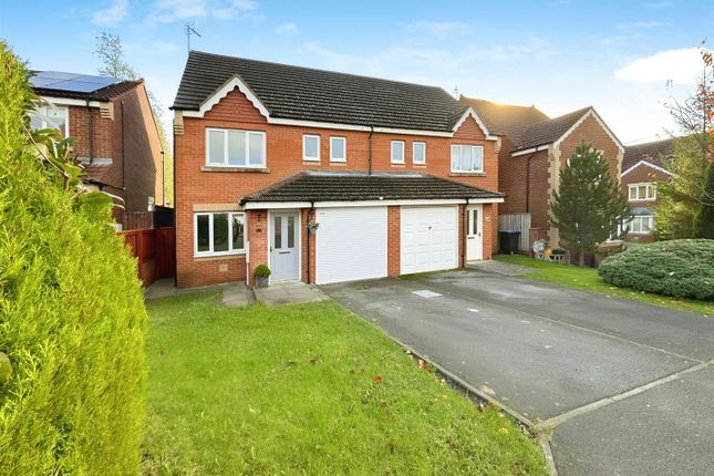 Thumbnail Semi-detached house for sale in Larmouth Court, Willington, Crook
