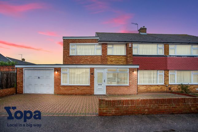 Thumbnail Semi-detached house for sale in Imperial Drive, Gravesend