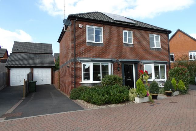Thumbnail Detached house for sale in Marbled Close, Leamington Spa