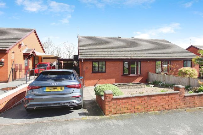 Thumbnail Semi-detached bungalow for sale in Leamington Gardens, May Bank, Newcastle